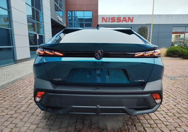 Peugeot 408 cena 194700 przebieg: 4, rok produkcji 2024 z Biskupiec małe 379